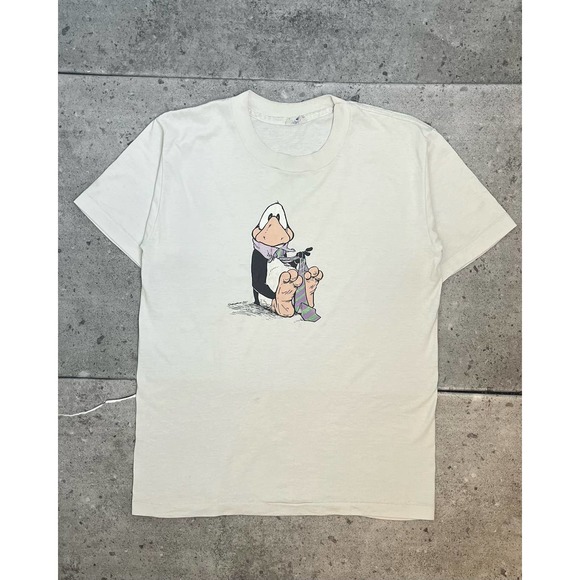 "Business Penguin" Tee (M) - 1990s - Picture 1 of 2